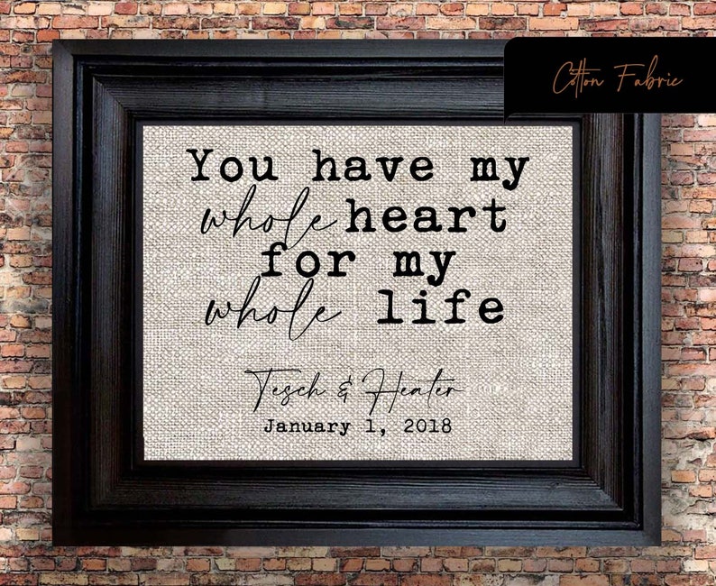 Cotton Anniversary Gift for Husband 2 Year Anniversary Gift Etsy