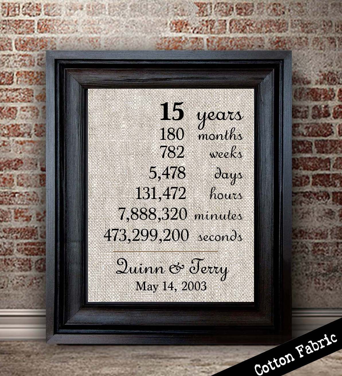 15 Year Wedding Anniversary Gifts Gift Ideas For 15Th Wedding Anniversary 15th wedding