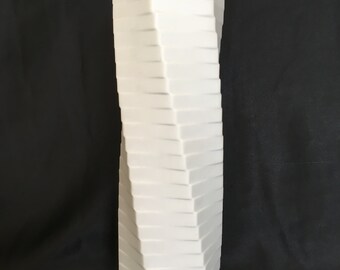 Rosenthal 'Turnus' Tall Twisted Vase by Christa Häusler-Goltz.