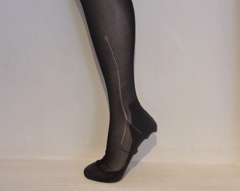 1920s seamed tights