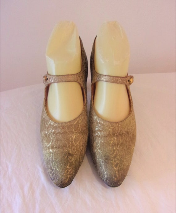 Fabuleuses chaussures de cour Stilletto en satin et cuir UK4/37 portées une fois ! 