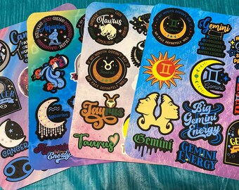 Astrological Sticker Packs