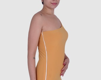 One Shoulder Sideline Dress / Mimosas