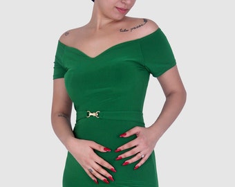 no.3 Dress /  Emerald Green
