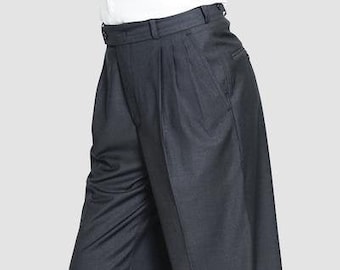 Classic Tango Pants | Dark Grey Tango Pant | Tango Pant for Men | Tango Pant for Party | Casual Tango Pant | Wide-Leg Tango Pant