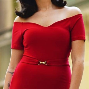 Red Dresses for Women Etsy