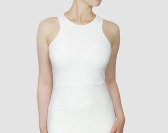 Women's Halter Dresses | Halter Neck Dress | Snow White Collection | Short Sleeve Halter Dress | Women's White Dress | Hot Charming Dress