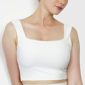 Women&#39;s Squared-Top | Square Top for Women | Snow White Collection | Casual Party Top | Square Top Wedding Tops | Hot Charming Tops