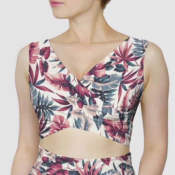 Frauen No.2 Multidiscipline Top | Damen Amatist Palm Top | Hot Charming Damen Top | Reine Farbe Eng anliegend | Lässiges Kurzarm Top