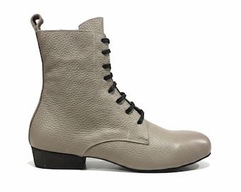 MASCULINE Tango Boots I Androgen Beige Pebble