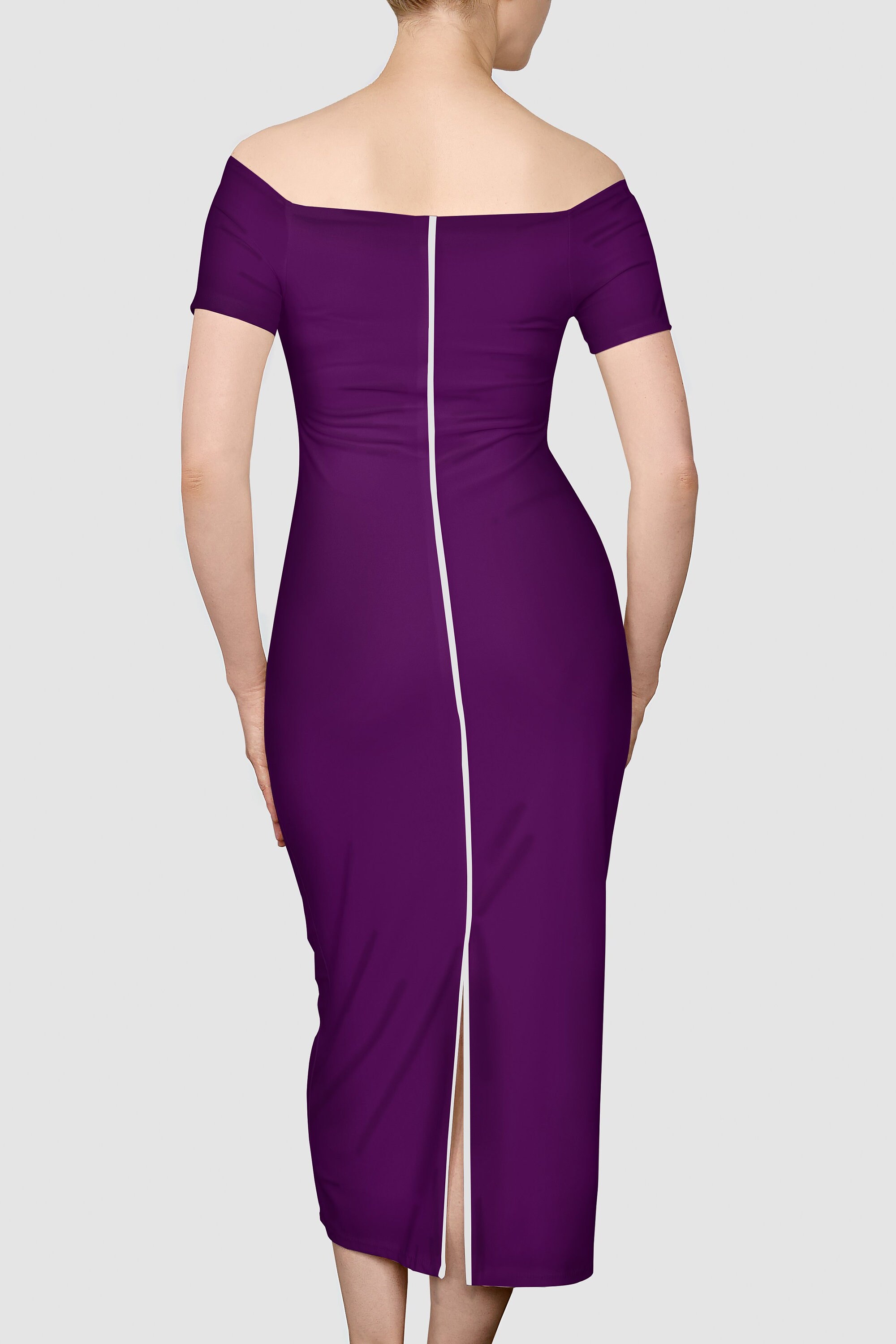 Women's No.1 Purple Dress I Women's off Shoulder Skater Dress | Hot  Charming Women's Dress | Tight Fitting Dress | Casual Short Sleeve Dress -  Etsy