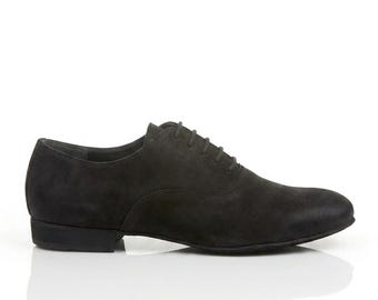 Touchline Tango Shoes I Masculine I H1-1 - Black Nubuck