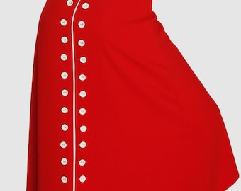 No.3 Touchline Tango Klosh Skirt / Button Series