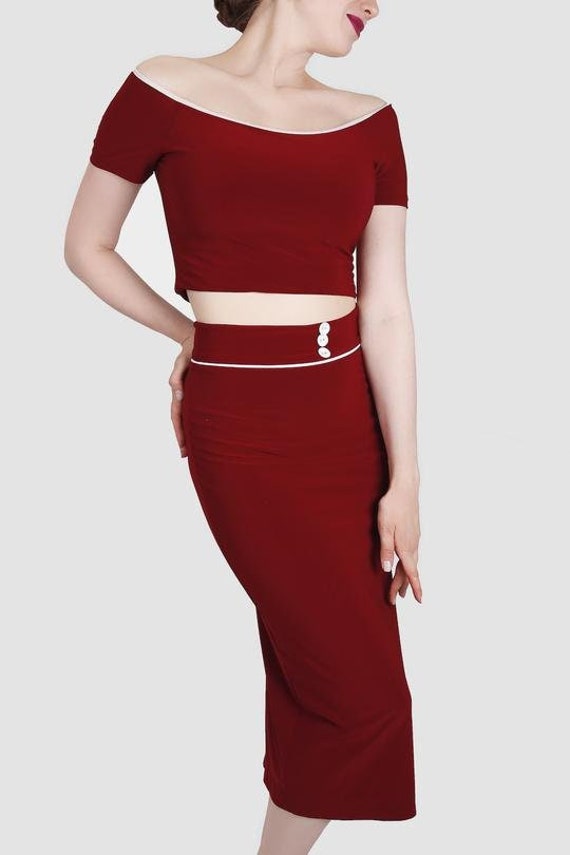 sachin and babi light blue dress Tallemaja Burgundy Short Tiered A-Line Dress