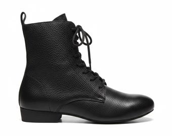 MASCULINE Tango Boots I Androgen Black Pebble