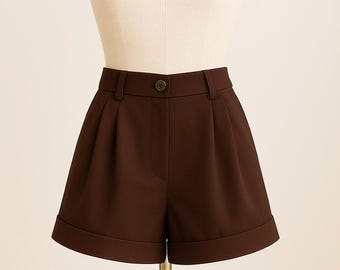 no.1 Shorts / Brown