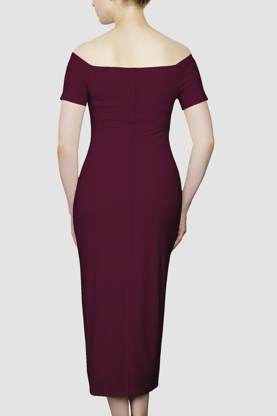 boysenberry bridesmaid dress Dominica Dress  Kay Unger