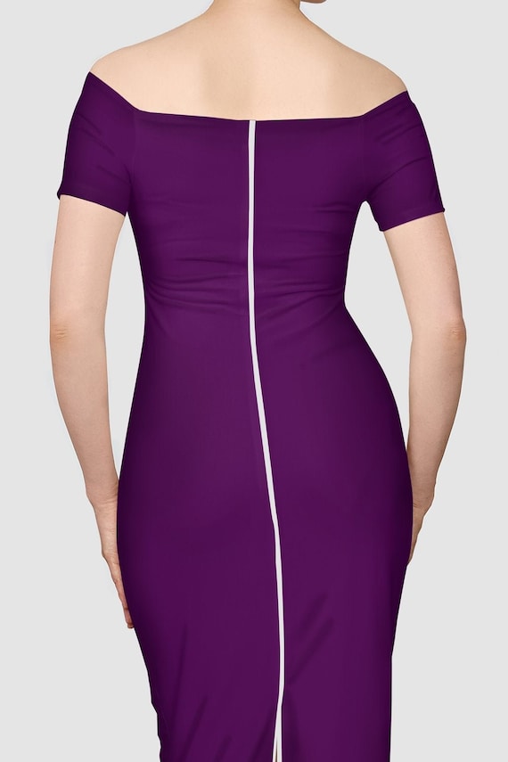 open lace back dress Women's Summer Solid Color Round Neck Sleeveless Long Casual Dress, Minimalist Maxi Dress Purple / Xs