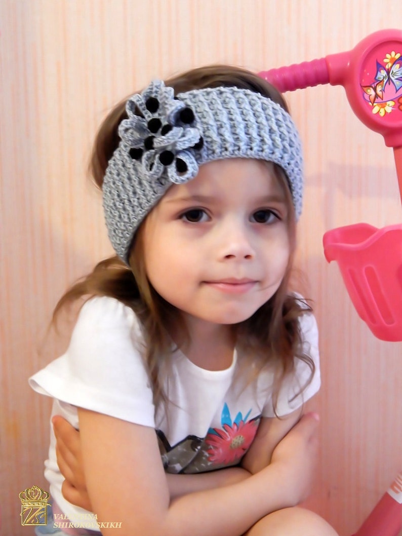 Crochet Headband Boho Headband Womens Headband Hair Accessories Womens Accessories Baby Headband Little Girl/'s Crochet Headband