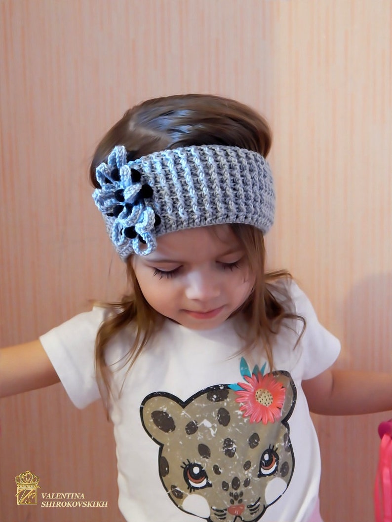 Crochet Headband Boho Headband Womens Headband Hair Accessories Womens Accessories Baby Headband Little Girl/'s Crochet Headband