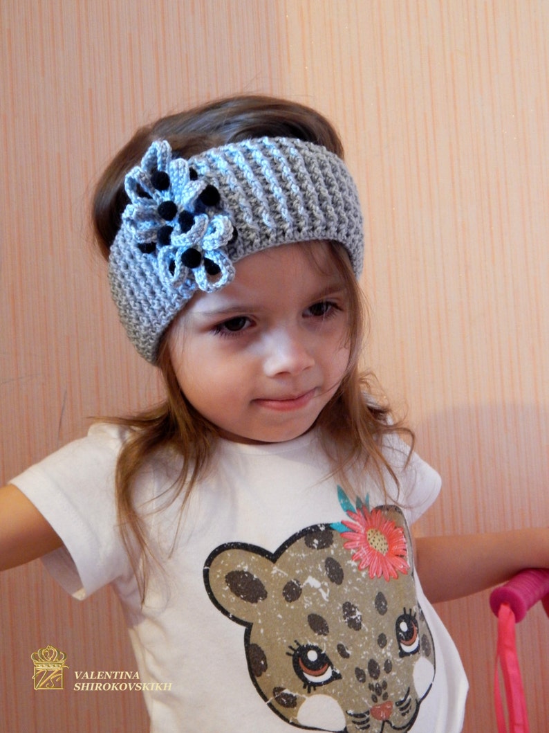 Crochet Headband Boho Headband Womens Headband Hair Accessories Womens Accessories Baby Headband Little Girl/'s Crochet Headband