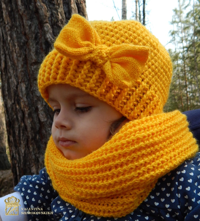 Crochet hat and scarf. Set Crochet kids beanies. Crochet hats Etsy