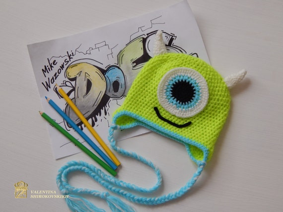 mike wazowski newborn costume