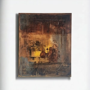 Original painting, acrylic on canvas 38 x 46, abstract art, modern art, texture