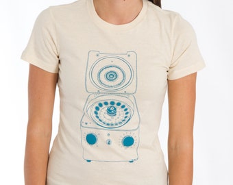 Centrifuge Screen-Printed Science Nerd T-Shirt - Men's & Women's