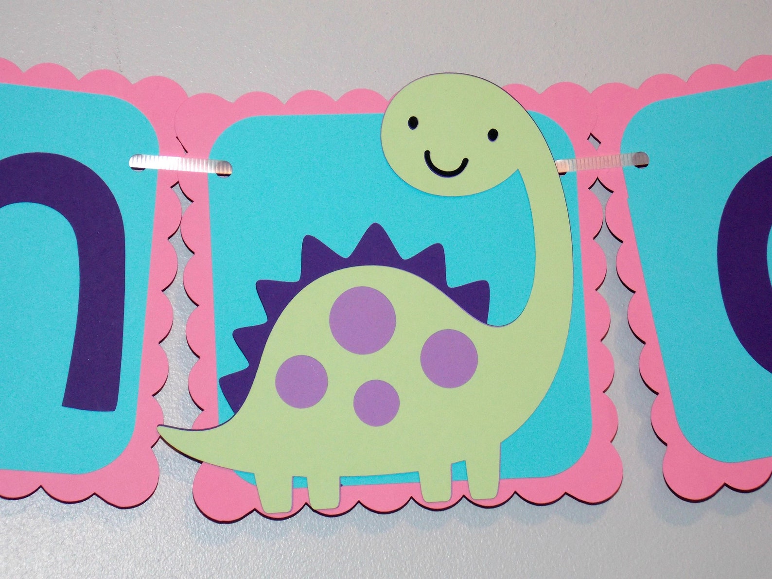 Baby Girl Dinosaur Birthday/ Girl Dinosaur Banner/ Dinosaur Etsy Canada