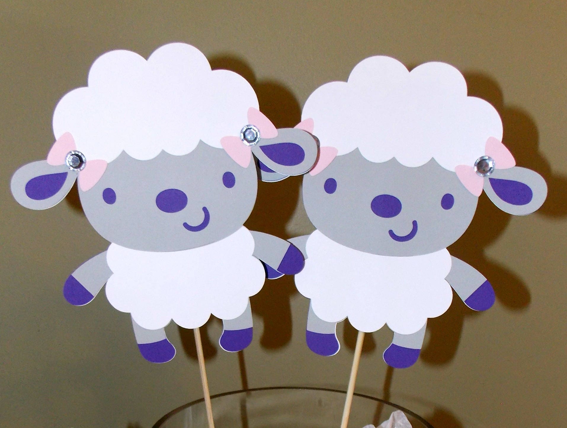 Sheep Baby Shower/ Lamb Baby Shower/ Sheep Party Favor Tags/ Etsy