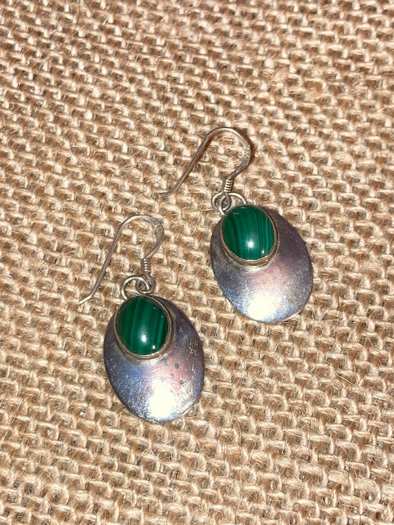 Ella Peters Sterling Oval Drop Earrings