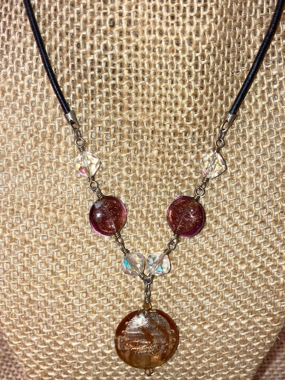 Artisan Glass Necklace