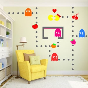 Gamer Wall Decor, Gamer Vinyl Wall Decals, Kids Playing Room Decor Video  Game, Pc Zone Art Gifts for Kids Room Son Daughter Stickers 529ES 