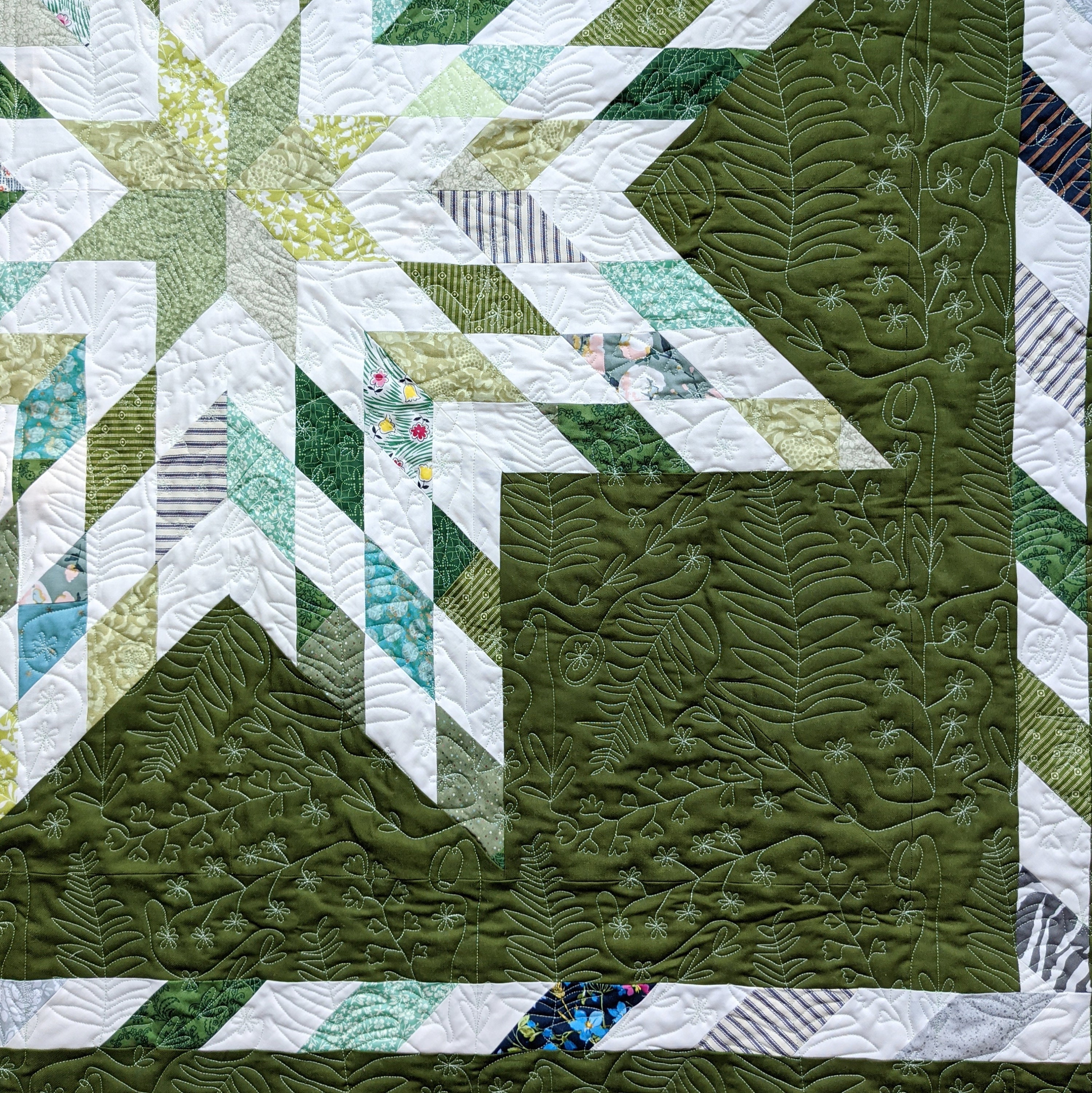 Patchwork Lone Star Quilt Pattern – 3 Sizes (PDF Download) - Etsy