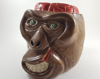 Ceramic monkey | Etsy