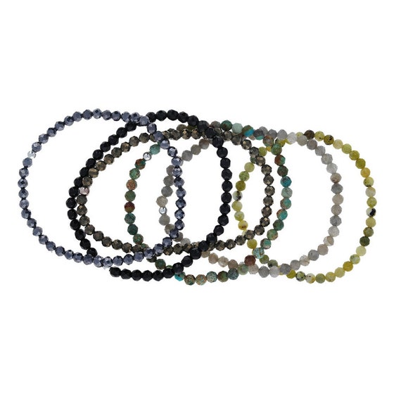 Natural stone stretch bracelets deals