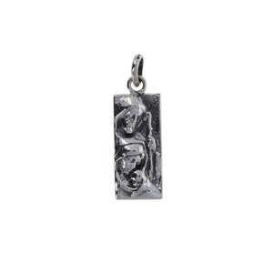La Sagrada Familia, The Holy Family Pendant, Silver Religious Jewelry, Catholic Pendant, Religious Pendants, Symbol of Christ, 925 Silver