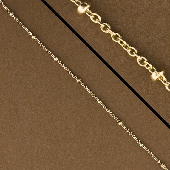 Gold filled satellite chain online