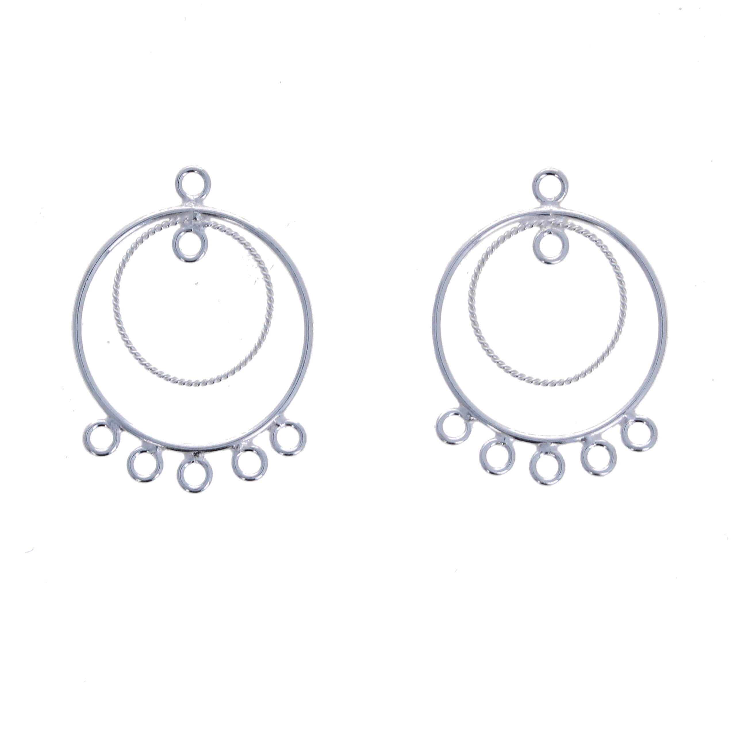 Chandelier earring components discount