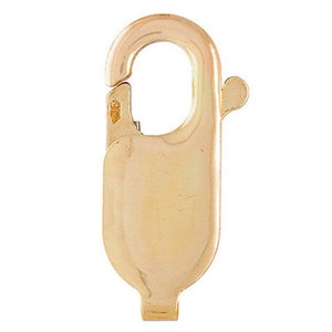 5-Gold Filled Lobster Clasp, GF Lobster Claw,  Wholesale, 14/20 Gold Filled Clasp, Jewelry Making Clasps, 13.5mm