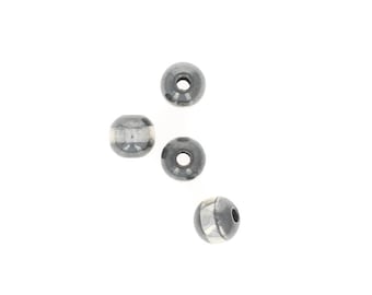 Navajo Style Pearls, 8mm, 100pcs .925 Sterling Silver Round Smooth Beads, Vintage Silver Beads, Navajo Sterling Silver Beads, Wholesale