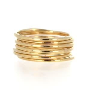 14k Gold Filled, Thin Round Gold, Stackable Ring, Stacking Rings, Dainty Gold Ring, Tiny Ring, Skinny Ring, Gold Filled Ring, Thin Gold Ring