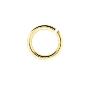 100Pieces- 4mm 20 gauge Gold Filled Open Jump Ring,  14kt Gold Filled, Made in USA, Bulk, 4mm Jump Ring,  100pc Wholesale Lots
