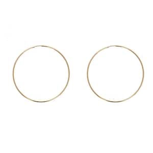 Gold Hoops, 14kt Gold Filled Endless Hoops, 1.25mm Tubing, Ultra Lightweight Earrings, Gold Endless Hoops, Different Size Hoops, GFEH1X