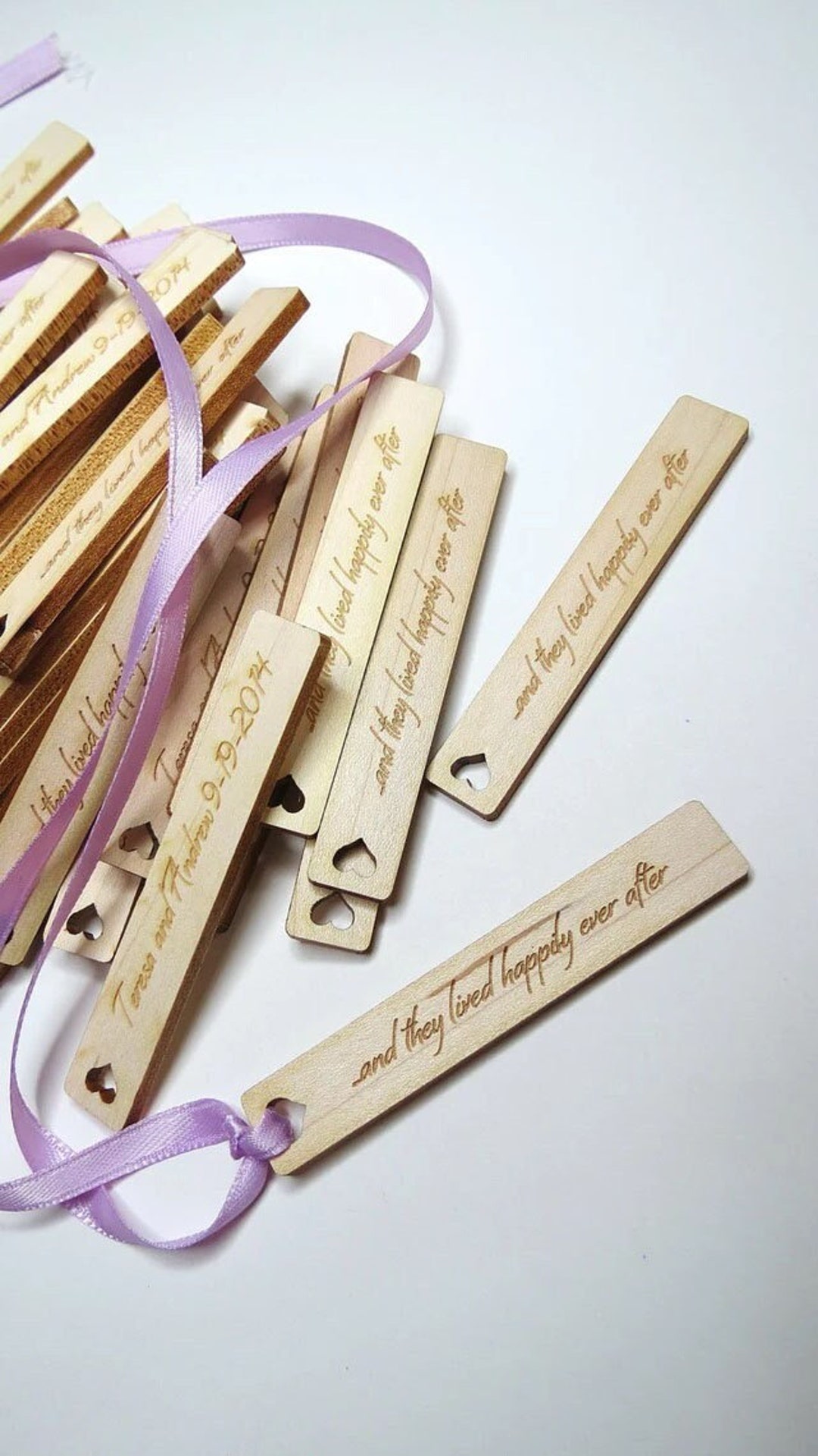 0.5 X 3 Custom Wood Tags Gift Tags Wedding Tags - Etsy
