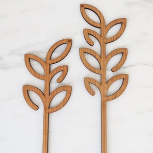 Wood Plant Trellis Wood Plant Support Plant Trellis Plant Accessories Plant Trellis Plant Sticks image 9