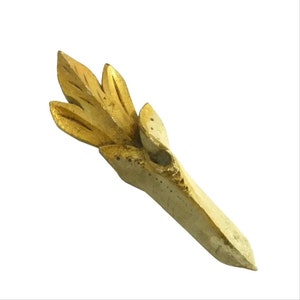 Antique Gilt Wood Carved Fragment: Salvaged Architectural Detail