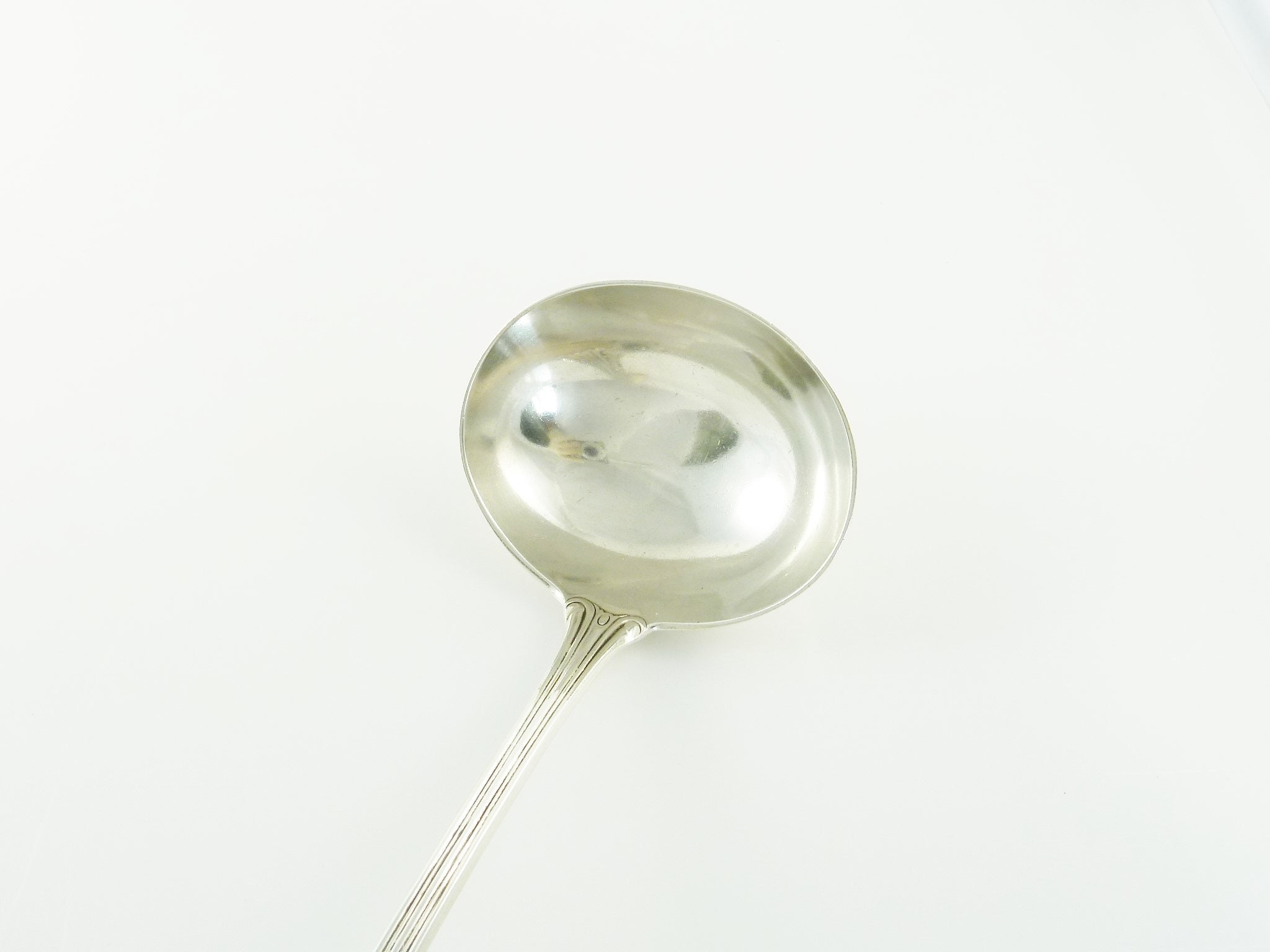 Antique Coin Silver Punch Ladle: Acanthus & Shell, A.B. Van Cott, 11 ...