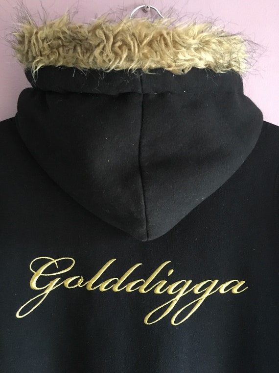 golddigga oversized hoodie